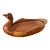 Vintage Boho Shanghai Weave Duck Tray For Sale