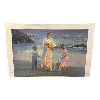 1980s Original painting by Don Hatfield, titled Peaceful Days For Sale