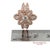 18k 750 Solid Rose Gold Floral Natural Diamond Ring, Size 7 For Sale - Image 13 of 13