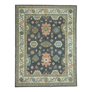 Turkish Oushak Rug 9'3" x 12'3" #17183 For Sale