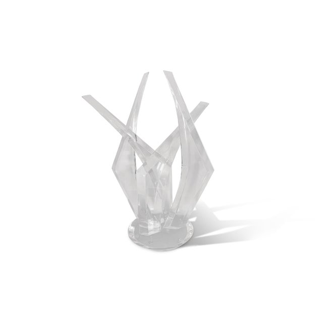1970s 1970's Acrylic Sculpture by Hivo Van Teal For Sale - Image 5 of 9