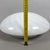 Space Age Murano Glass Swirl Ceiling Lamp in Glossy White, 1970s For Sale - Image 10 of 11