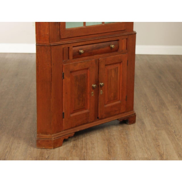 Antique Softwood Corner Cupboard For Sale - Image 9 of 18