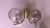 Mid-Century Modern Brass and Glass Double Wall Lights, 1970s, Set of 2 For Sale - Image 3 of 14
