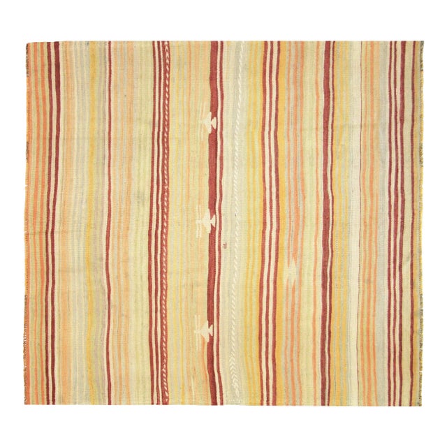 1950s Turkish Kilim For Sale