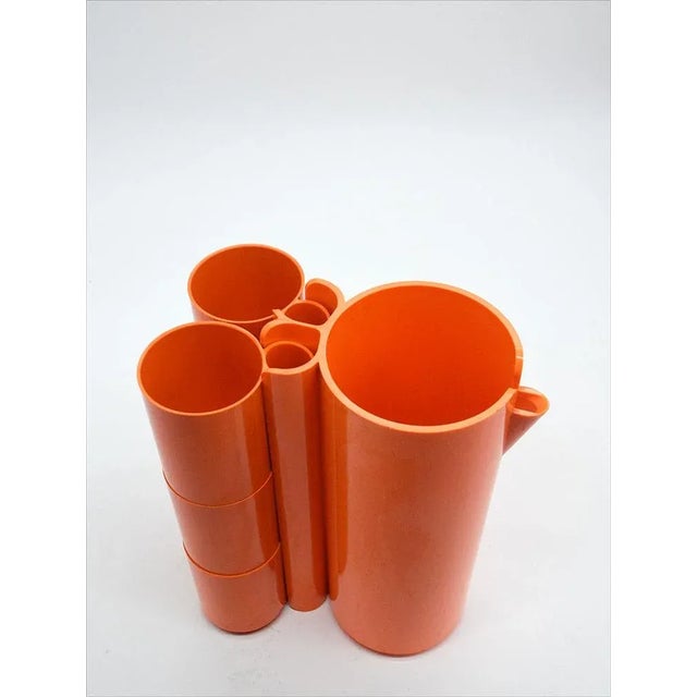 1970s Vitrac Plastic Drinking Set by Jean Pierre, France, 1970s For Sale - Image 5 of 11