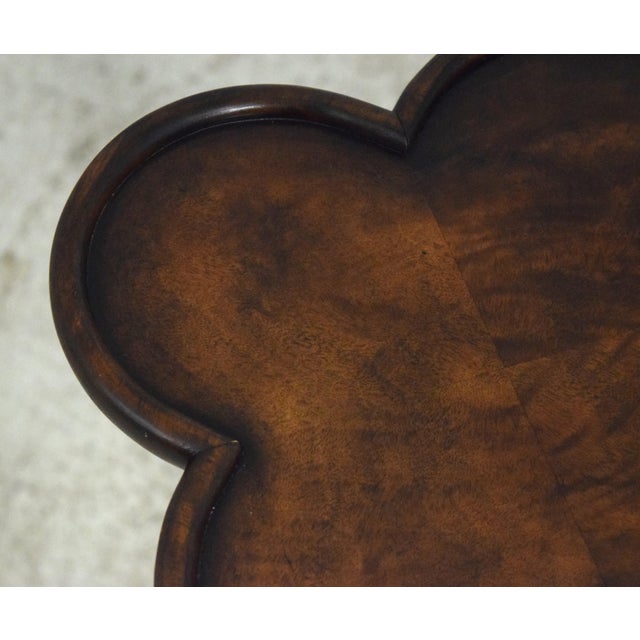 Traditional Century Monarch Collection Mahogany Pedestal Table For Sale - Image 3 of 8