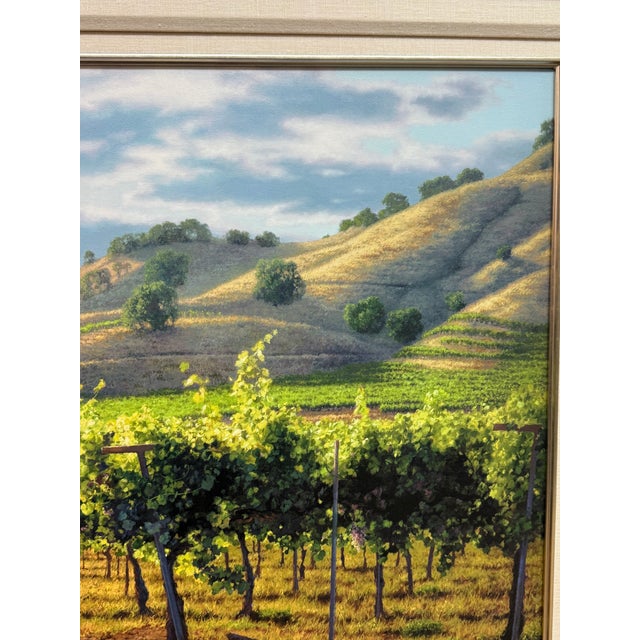 June Carey Vigna Del Sole Limited Edition Giclée, Signed For Sale In San Francisco - Image 6 of 12