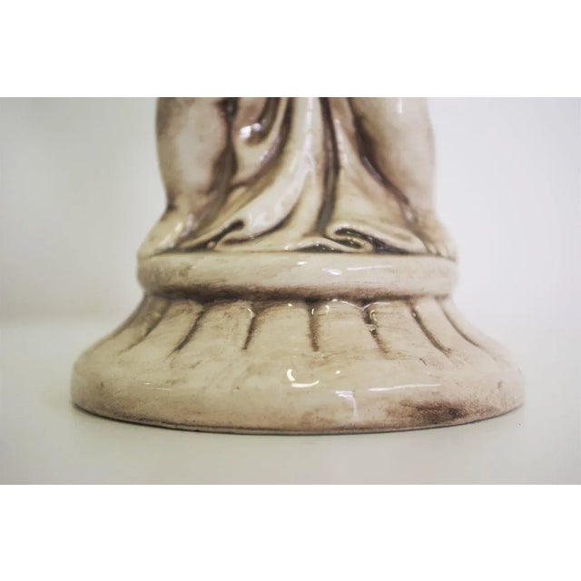 1970s Mid-Century Ceramic Cherub For Sale - Image 5 of 15