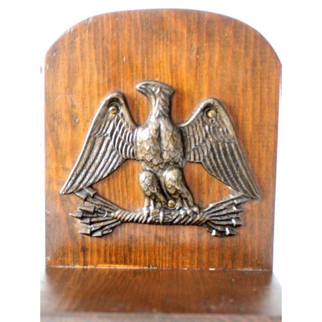 Vintage Eagle Bookends For Sale - Image 10 of 12