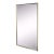 Vintage Mid Century Modern Paul McCobb Style Brass Tone Beveled Glass Mirror For Sale