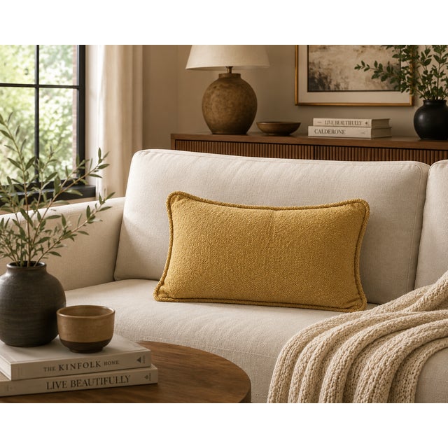 Pillow 14 x 22 Alicante Gold For Sale - Image 11 of 11