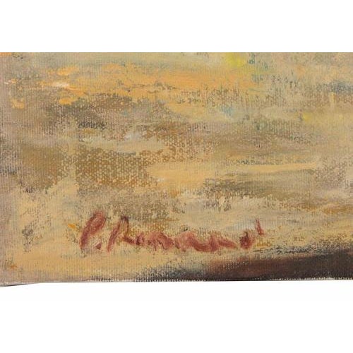 Pino Romanò, Flowers, Oil Painting on Canvas, 1990s For Sale - Image 3 of 5