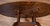 1940s English Regency Style Walnut Banded Satinwood Oval Top Coffee Table For Sale - Image 14 of 14