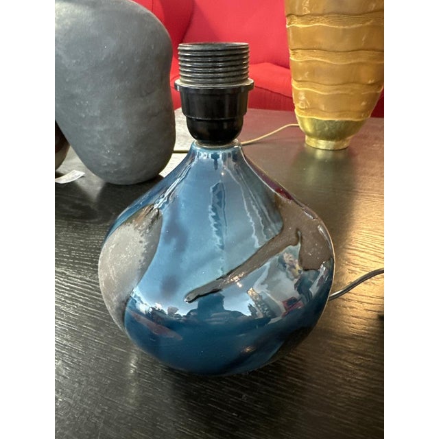 Ceramic Table Lamp Model 33b by Max Idlas, 1950s For Sale - Image 3 of 7