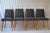 Brown 1326 Dining Chairs by Lejkowski & Lesniewski for Krakowskie Fabryki Mebli, 1962, Set of 4 For Sale - Image 8 of 8