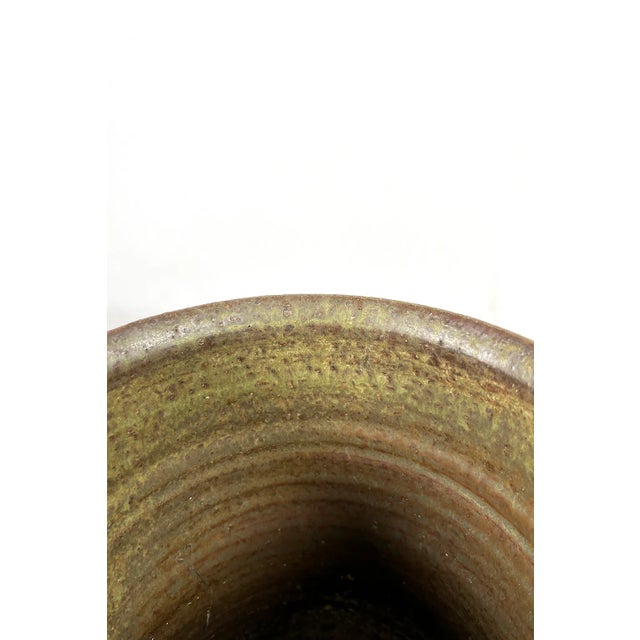 Earthenware Turned Vase by Mobach For Sale - Image 5 of 9