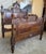 Early 20th Century French Louis XVI Style Walnut Carved Bed Frame, Baroque, Full/ Queen Size For Sale - Image 17 of 18