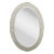 Jamie Young Oval Mother-of-Pearl Mirror For Sale