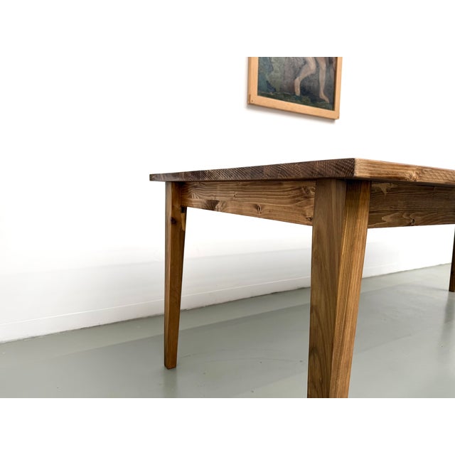 Pine Farmhouse Table, 2010s For Sale - Image 13 of 18