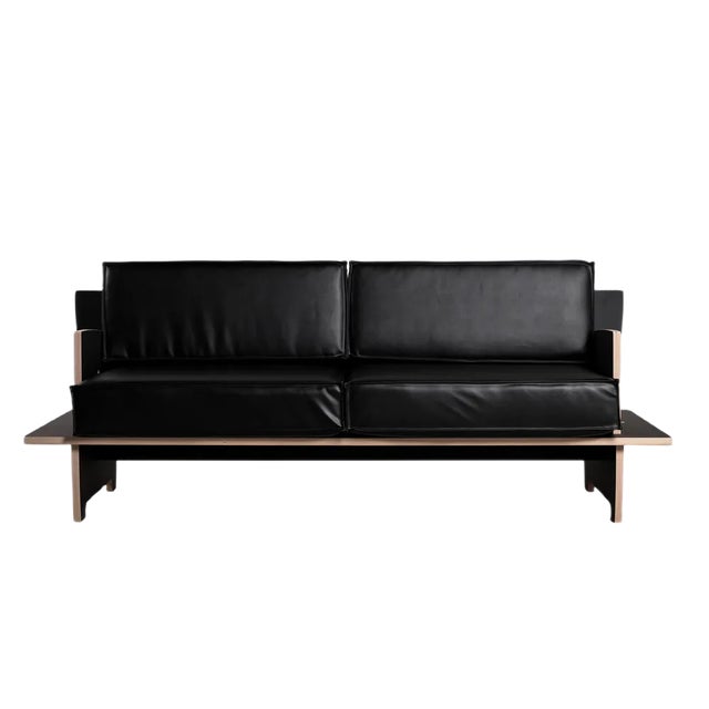 CINQUE Sofa Black by Gio Aio Design For Sale