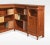 Wood Mahogany Inlaid Corner Open Bookcase, 1890s For Sale - Image 7 of 9