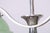 Metal Czech Bauhaus Chandelier in Chrome-Plated Steel and Opaline Glass, 1930s For Sale - Image 7 of 12