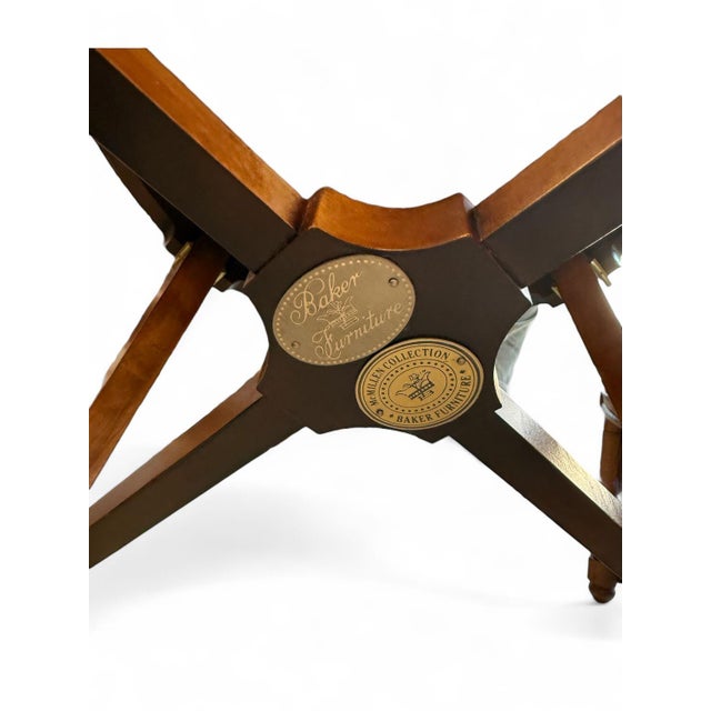 1980s Baker McMillen Collection Directoire Style Table For Sale - Image 10 of 13