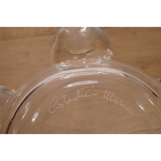 Mid-Century Murano Art Glass Vase, 2000s For Sale - Image 8 of 9