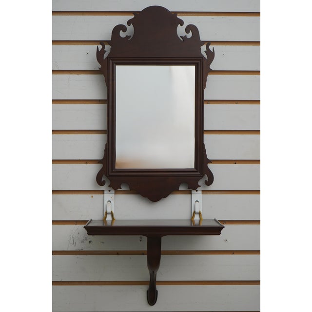 Age: Approx: 20 Years Old Details: Colonial Williamsburg High Quality Construction 18 C. Design Chippendale Style Hanging...