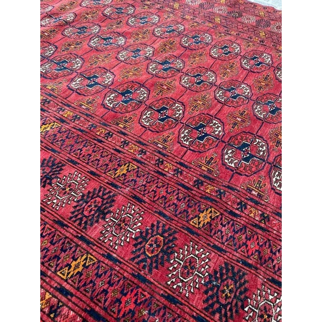 Turkmen Bukhara Rug For Sale - Image 17 of 18