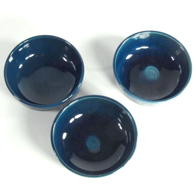 1970s Brotzeit Ceramic Bowls by Bjorn Wiinblad for Rosenthal, 1970s, Set of 3 For Sale - Image 5 of 11