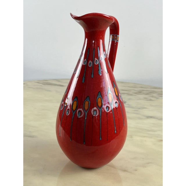 Ceramic Jug by Giovanni Bertoncello, Italy, 1970s For Sale - Image 6 of 8