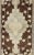 Vintage Turkish Oushak Runner With Dark Mocha Field and Soft Beige Design 2′10″ × 7′5″ For Sale - Image 4 of 7