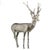 Large Silver Deer Sculpture, 20th Century For Sale - Image 5 of 6
