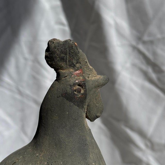 1980s Small Indonesian Terracotta Hen For Sale - Image 5 of 8