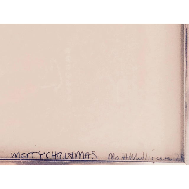 Contemporary Matt Mullican, Merry Christmas, Spray Paint, Stencil For Sale - Image 3 of 3