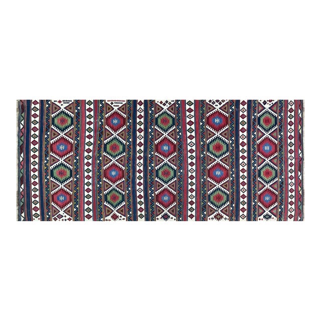 Antique Caucasian Shirvan Kilim For Sale