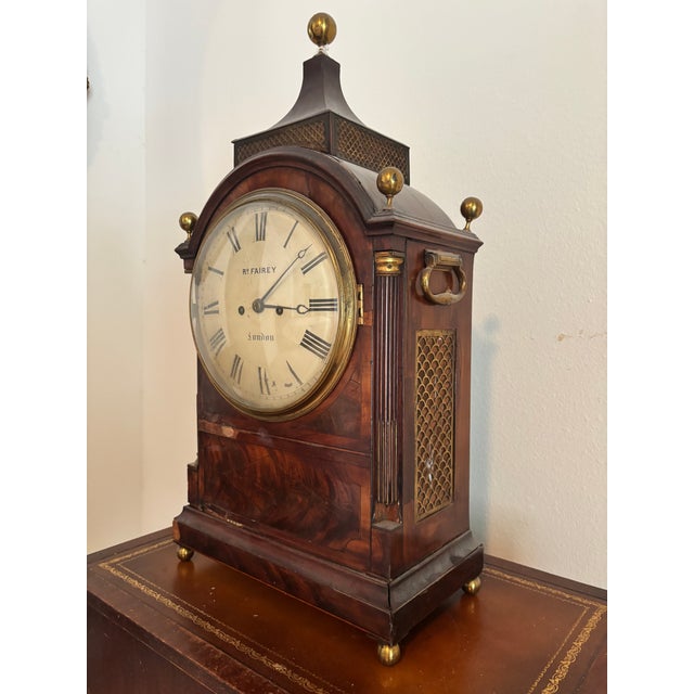 Early 19th Century Early 19th Century English William IV Mantel Clock For Sale - Image 5 of 8