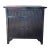 Crate & Barrel Black Wooden Console Cabinet For Sale
