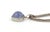 Contemporary Mid 20th Century Rina Limor 18k White Gold Chalcedony Diamond Pendant Chain Necklace For Sale - Image 3 of 7