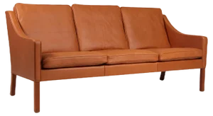 Model 2209 3-Seater Sofa Denmark, New Upholstered attributed to Børge Mogensen for Fredericia