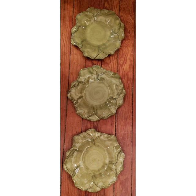 1920s Roscher & Co. Leaf Collection Antique Platters - Set of 3 For Sale - Image 10 of 12