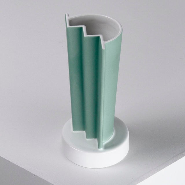 Ceramic Vase by Ettore Sottsass for Alessio Sarri, 1990s For Sale - Image 12 of 12