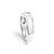 Haus of Brilliance Men's .925 Sterling Silver 1/6 Cttw 3 Stone Diamond Band Ring (H-I Color, I1-I2 Clarity) - Ring - Size 9 For Sale - Image 4 of 6