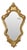 Small Baroque Crested Mirror in Gold Leaf Gilt from Deknudt, 1960s For Sale