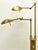 Goldenrod Vintage Brass Twin Double Holtkotter Floor Lamp, 1970s For Sale - Image 8 of 16