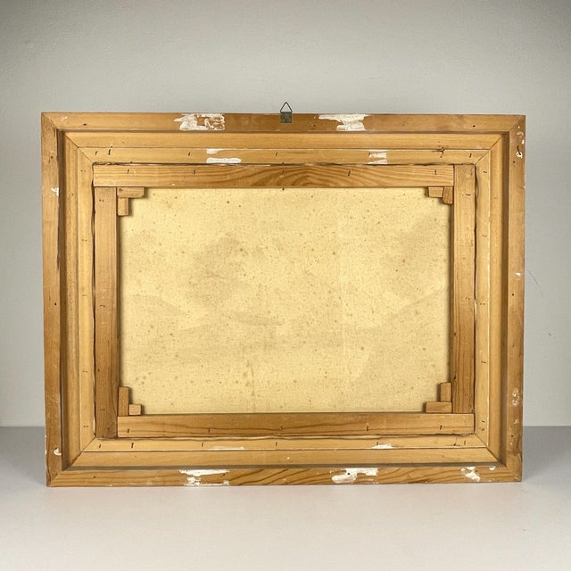 G. Taverna, Large Landscape, 19th Century, Oil on Canvas, Framed For Sale - Image 16 of 18