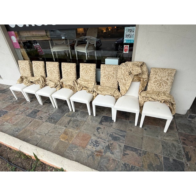 Sunrise Home Slipper Style Dining Side Chairs, Set of Eight For Sale - Image 4 of 17