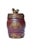 Wood Late 19th Century Chinese Mahogany Barrel Box With Brass Mounts For Sale - Image 7 of 11